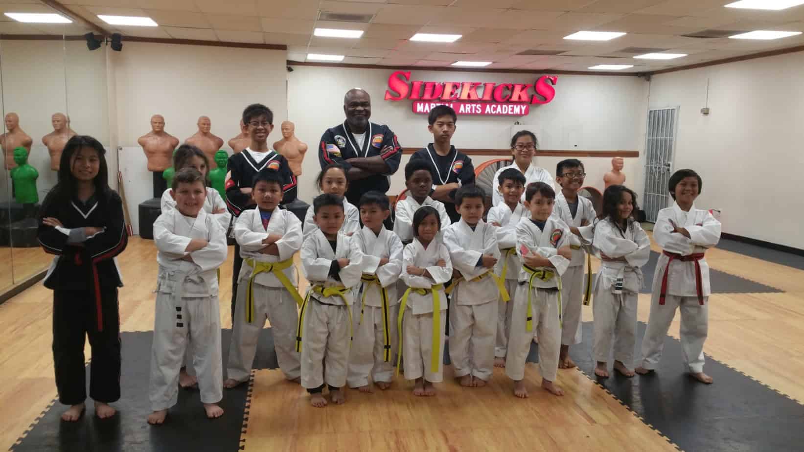 Kids Taekwondo Classes with Grandmaster Orange • Sidekicks