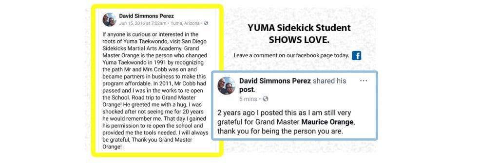 Yuma Sidekicks Testimonial