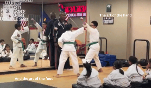 The art of the hand and the foot