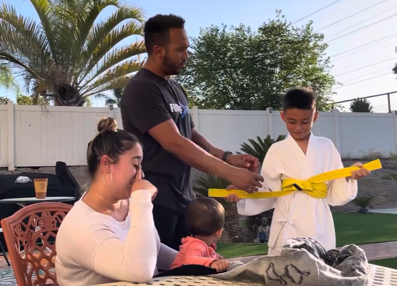 How not to tie a taekwondo belt